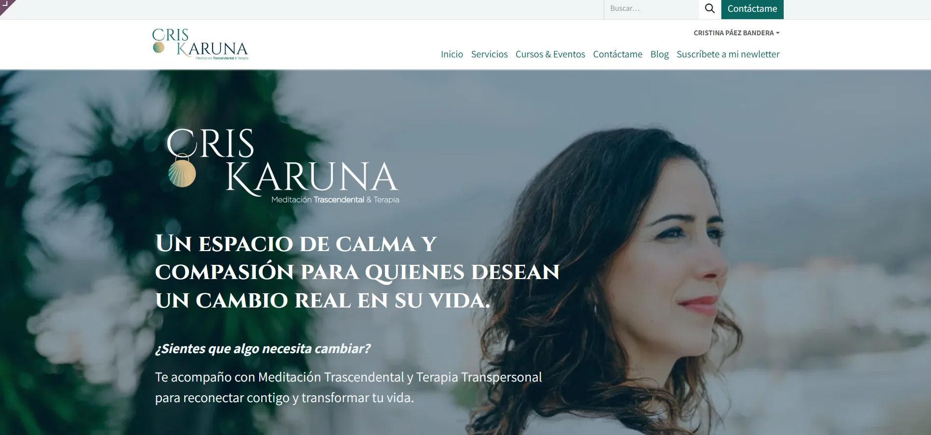 Web criskaruna.es - Página principal